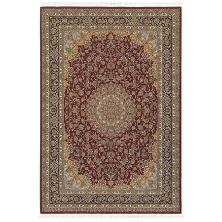 Oriental Weavers 3 Ft. 10 In. X 5 Ft. 5 In. Masterpiece Traditional Area Rug, Red M090R2117165ST